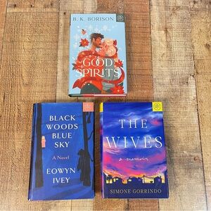 Book Of The Month Hardcover Book Bundle Good Spirits Black Woods Eowyn Ivey